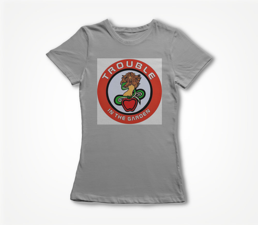 Woman and Serpent Square Women's T-shirt