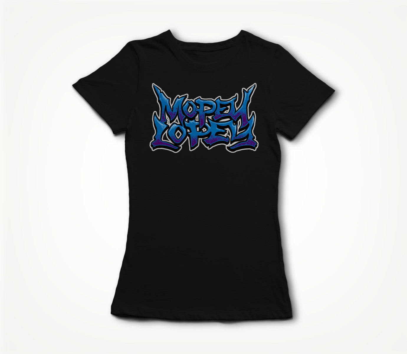 Mopey Lopey (Purple & Blue) Women's T-shirt