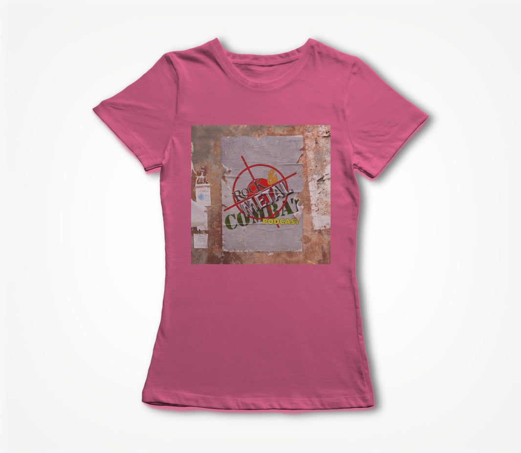 Rock & Metal Combat Podcast Women's T-shirt
