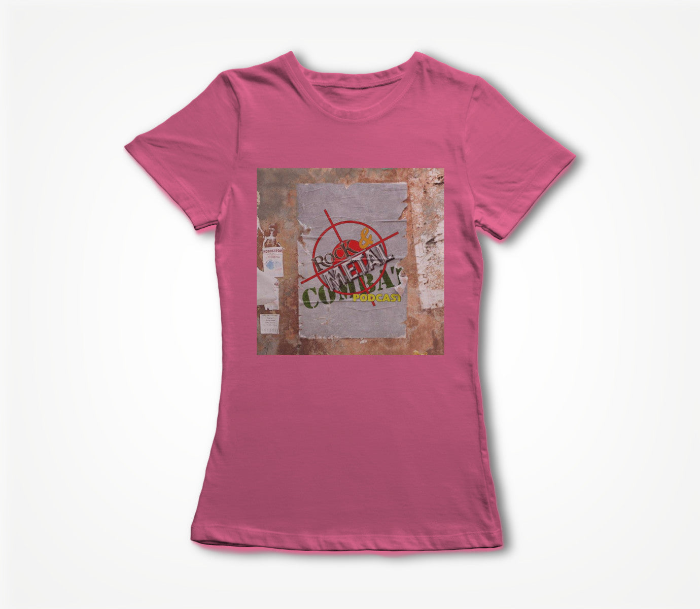 Rock & Metal Combat Podcast Women's T-shirt