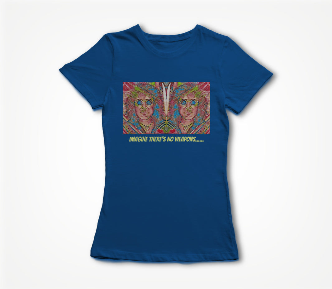 Imagine there's No weapons... Women's T-shirt