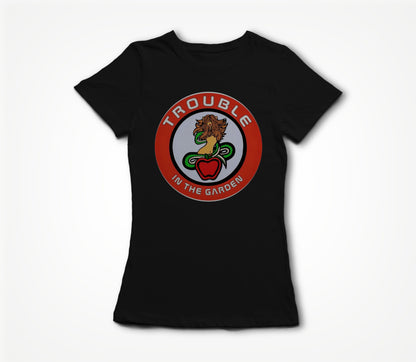 Woman and Serpent Round Women's T-shirt
