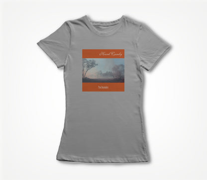 True Descenders Cover Art on Heather Grey Women's T-shirt