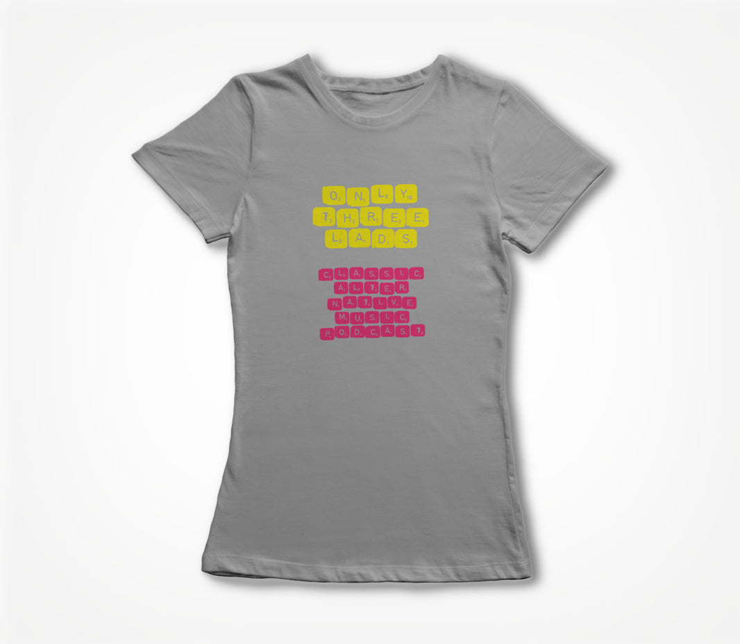 Word Game - Pink & Yellow Women's T-shirt