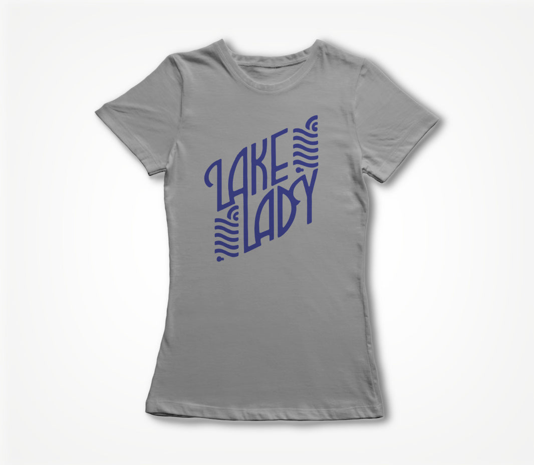 Lake Logo (blue) by Leah Chappell Women's T-shirt