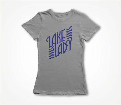 Lake Logo (blue) by Leah Chappell Women's T-shirt