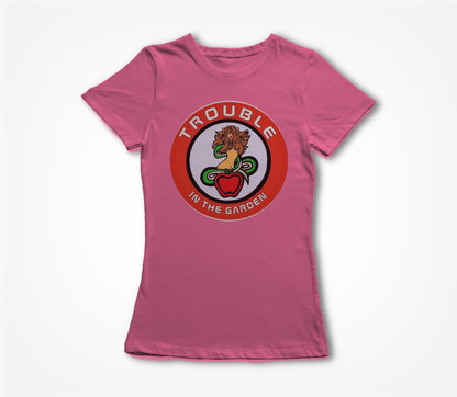 Woman and Serpent Round Women's T-shirt