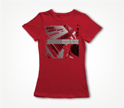 Ravers Return Posterized Effect Women's T-shirt