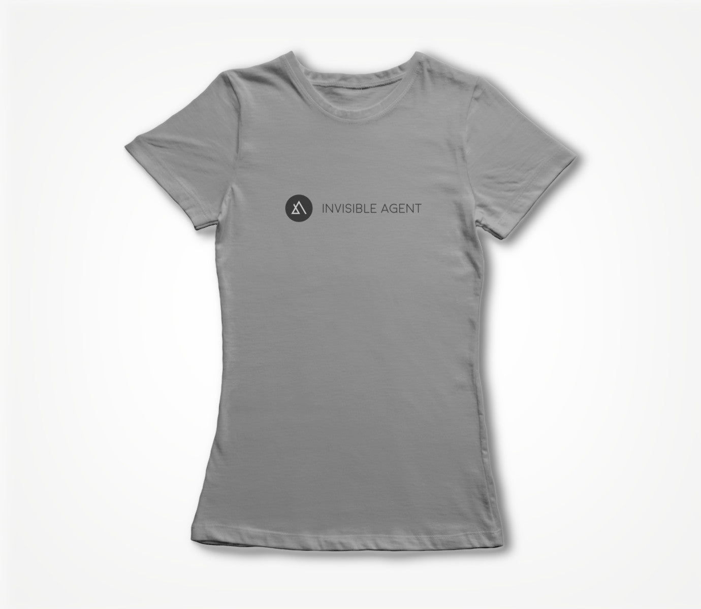 Invisible Agent B&W Horizontal Women's T-shirt