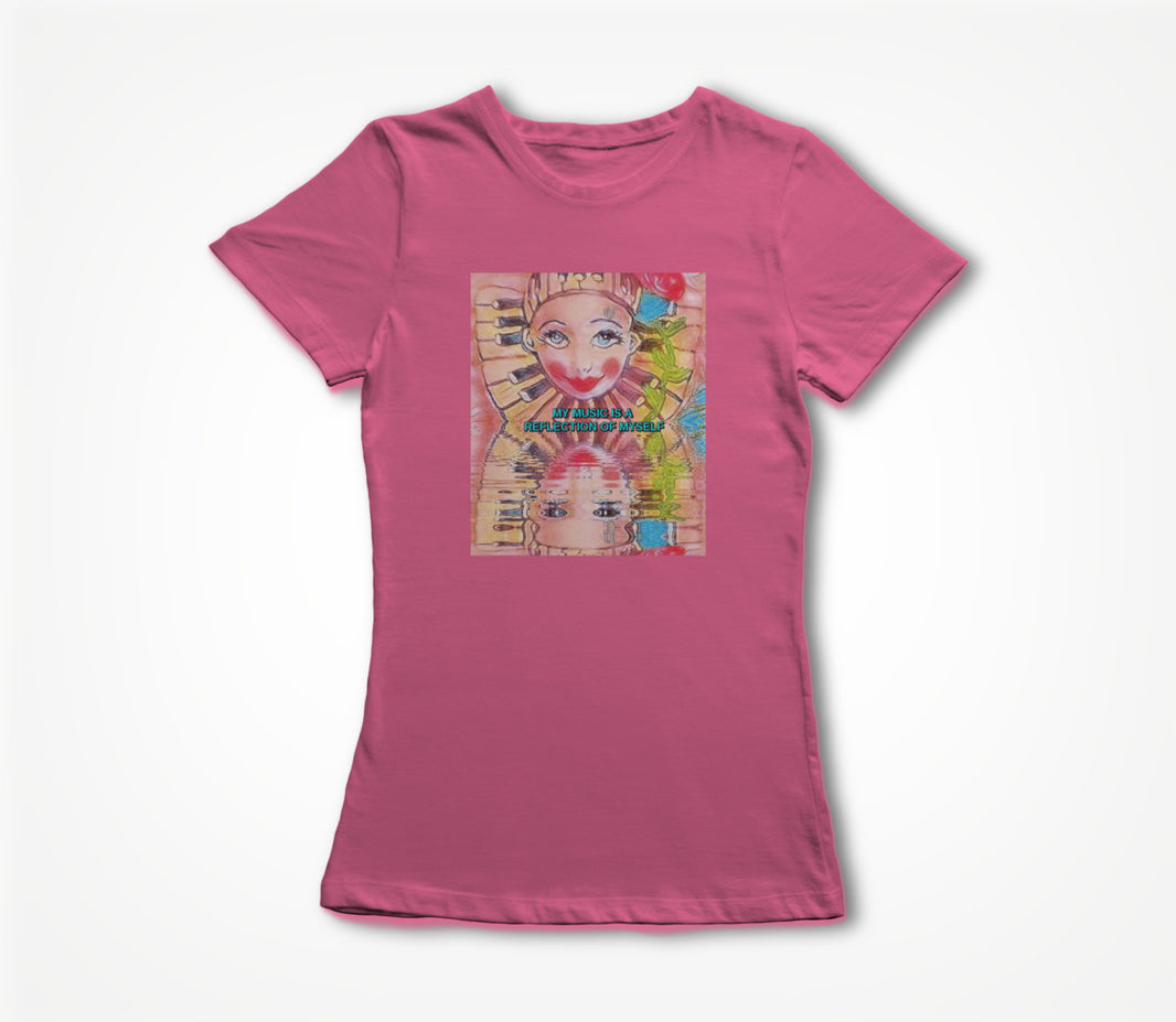 My Musicis A Reflection Of Myself. Women's T-shirt