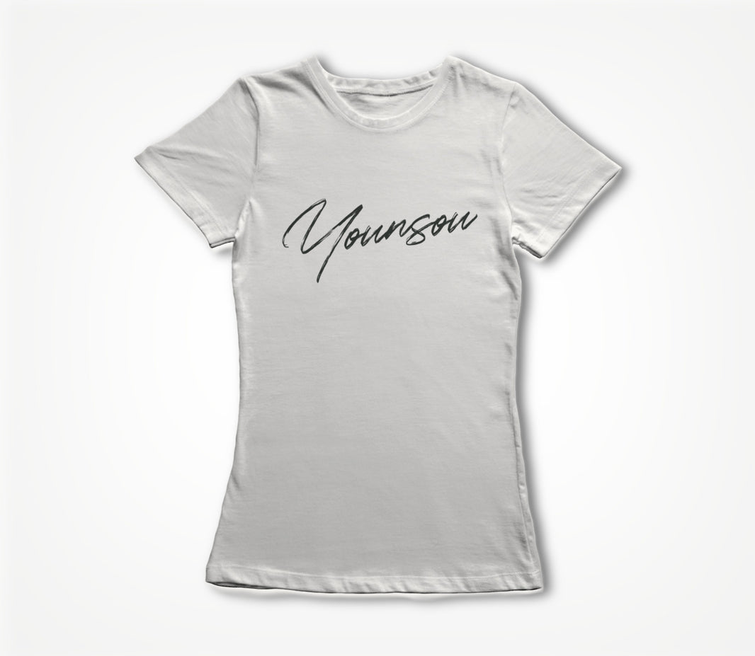 Signature White Women's T-shirt