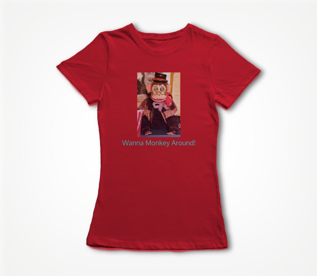 Wanna Monkey Around! Women's T-shirt