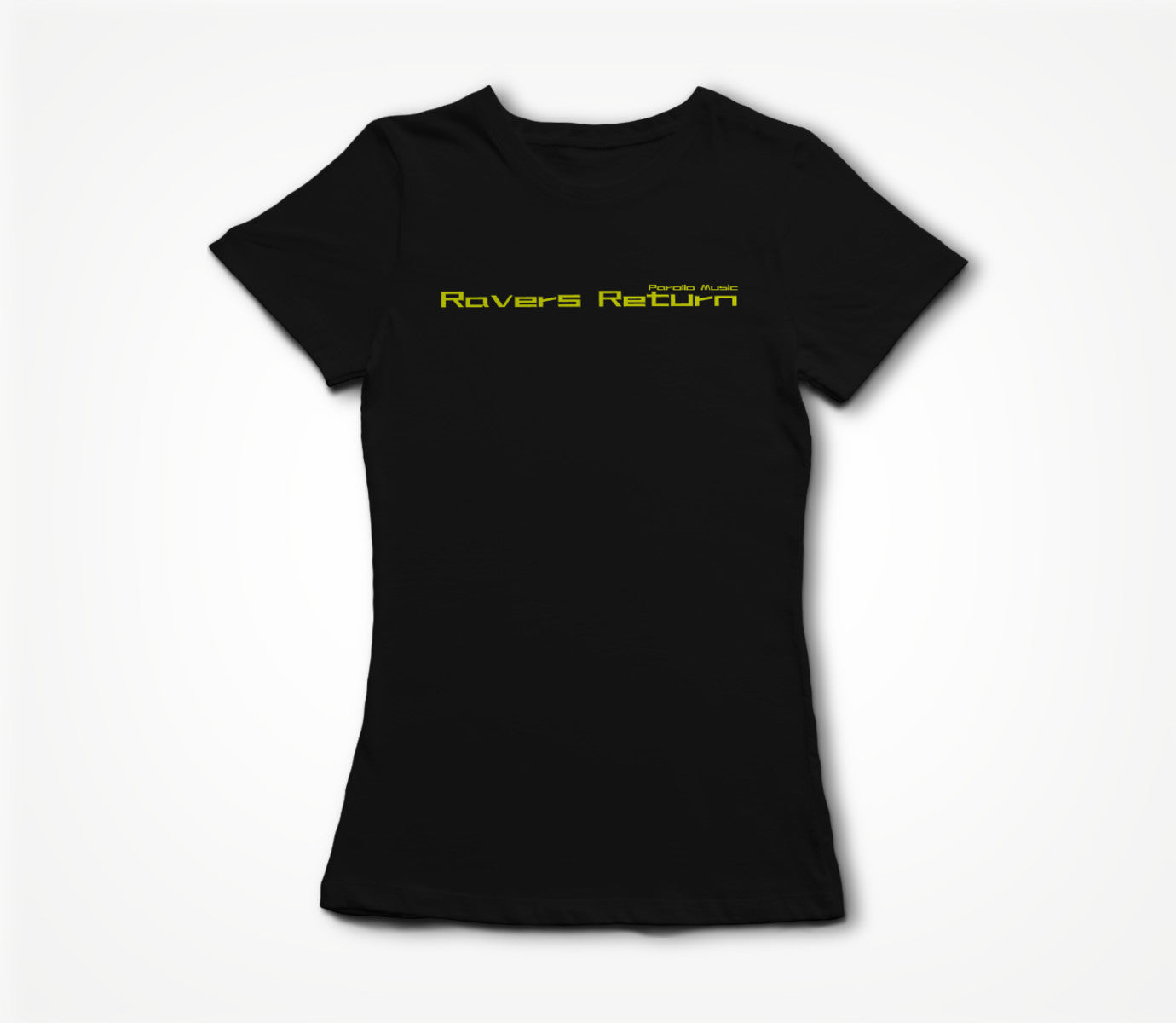 Ravers Return Branded plain, Yellow Text Women's T-shirt