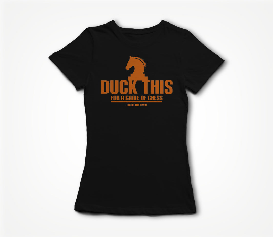 Duck this - Black Women's T-shirt