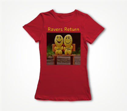 Ravers Return Back To Basics Single Cover Women's T-shirt