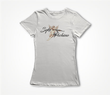 Syke Pachino Brand Cartoon Logo Women's T-shirt