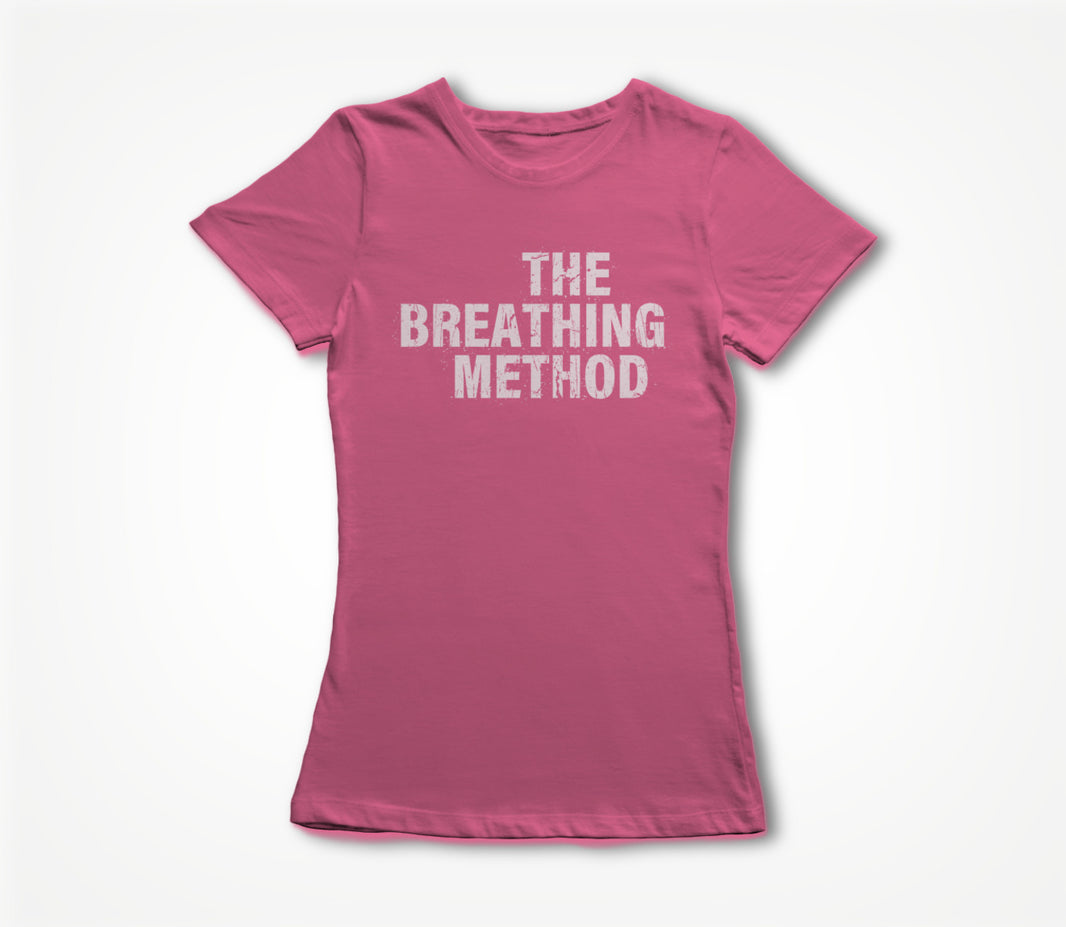 Pink T, White Logo Women's T-shirt