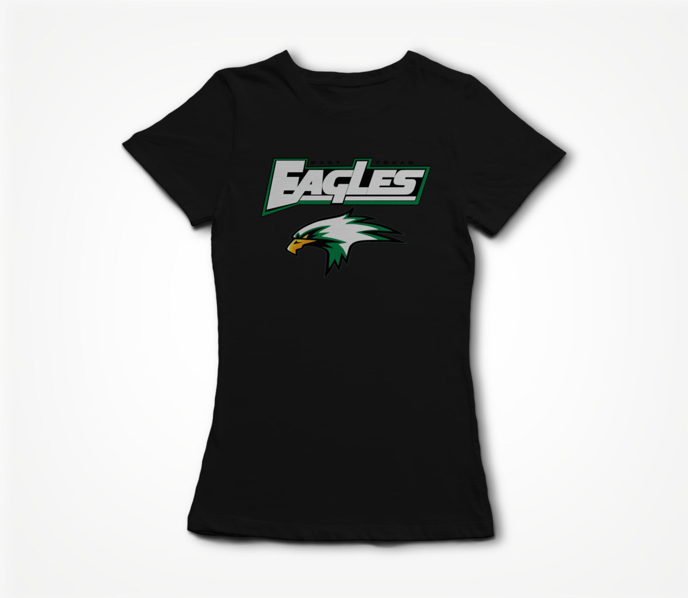 Eagles w/Logo (Black) Women's T-shirt