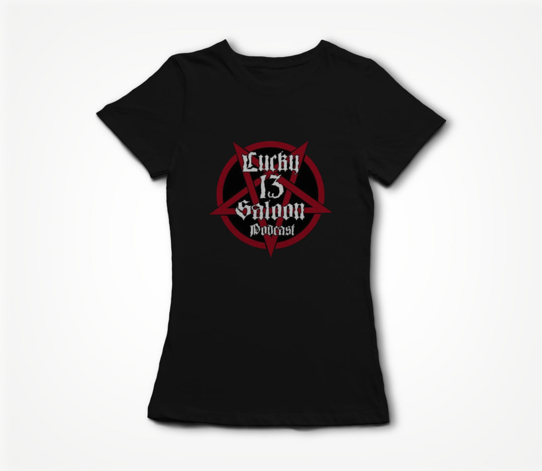 Lucky 13 Saloon Podcast Logo Women's T-shirt