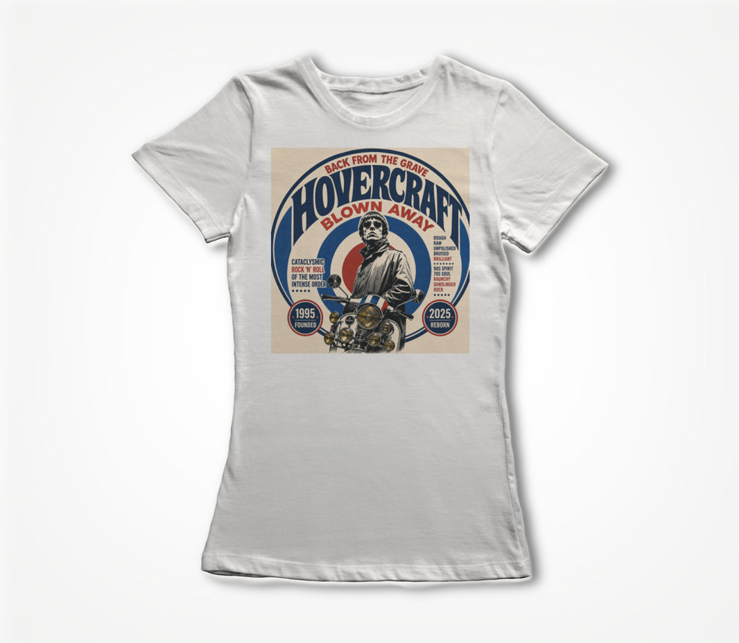 Blown Away White Women's T-shirt