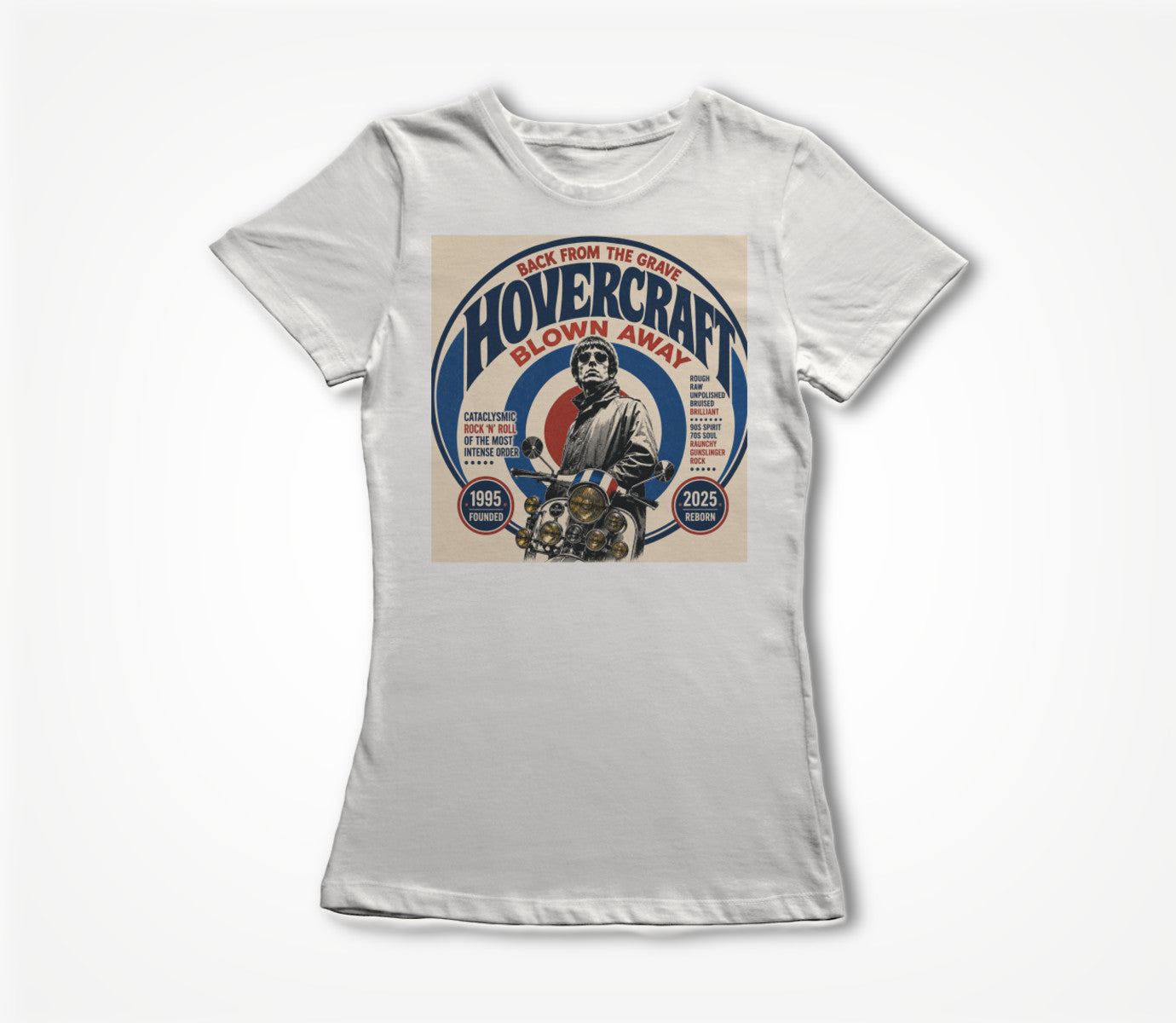 Blown Away White Women's T-shirt