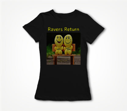 Ravers Return Back To Basics Single Cover Women's T-shirt