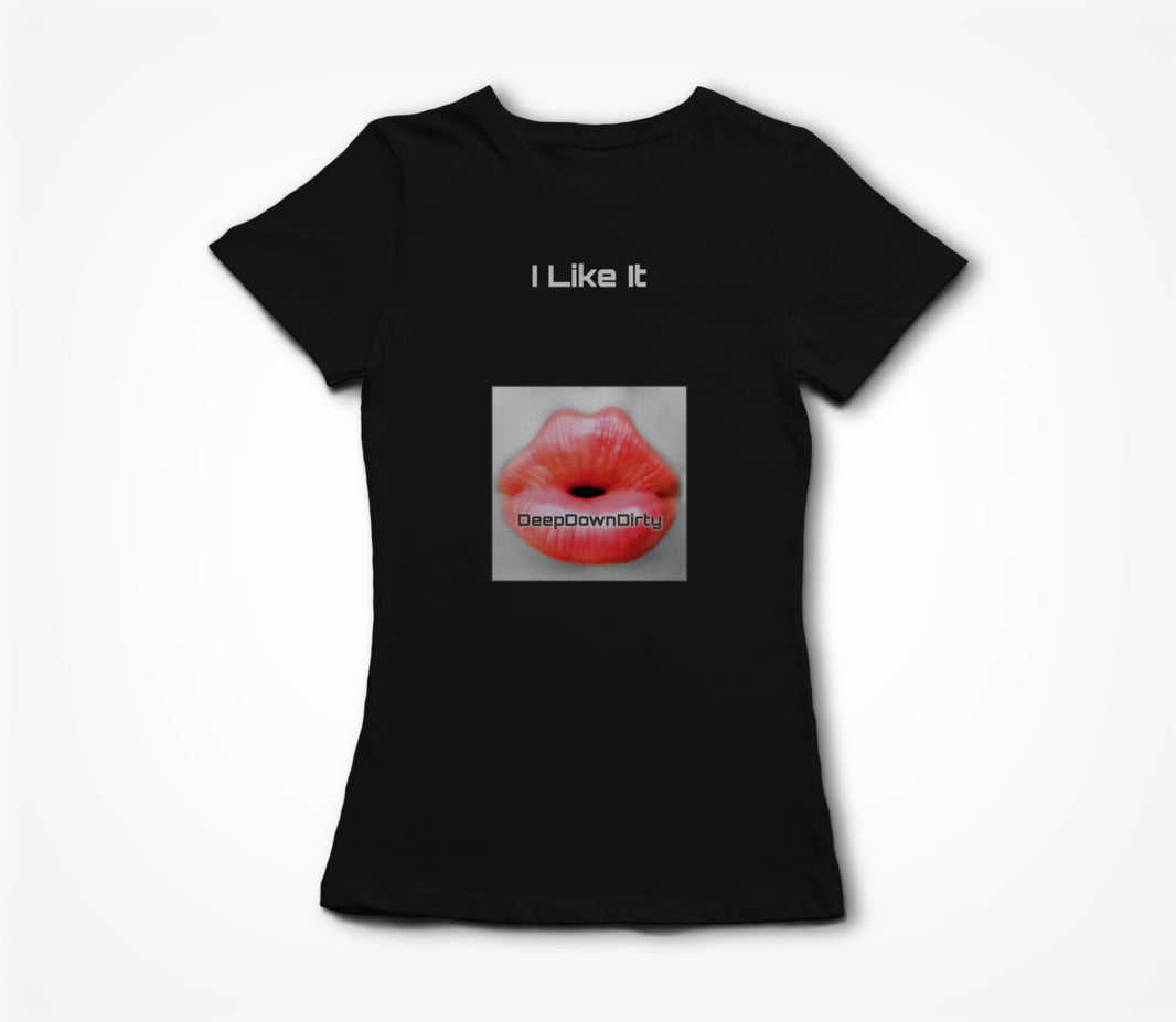 I Like It Square Black Women's T-shirt