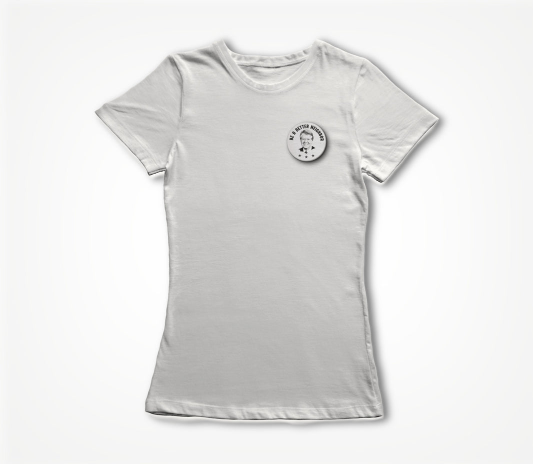 Meet John Doe Carter - Button Style Women's T-shirt