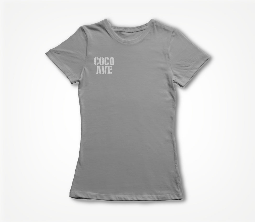 Coco Avenue (White Logo) Women's T-shirt