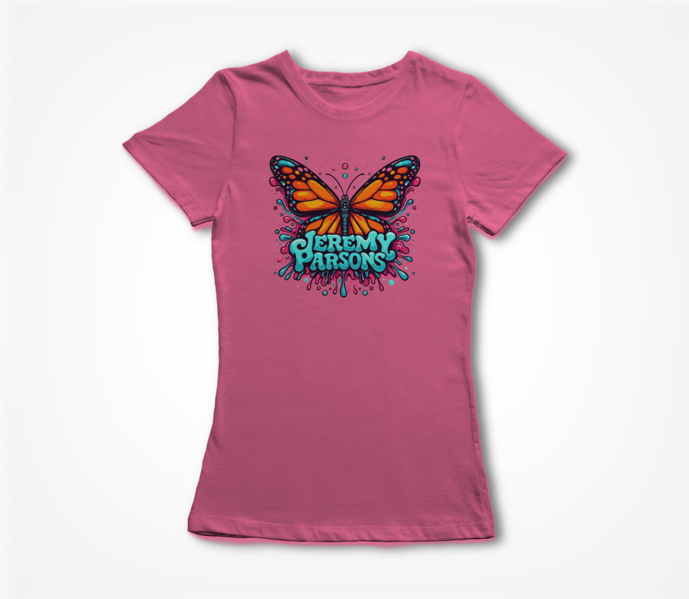 Jeremy Parsons Psychedelic Butterfly Women's T-shirt