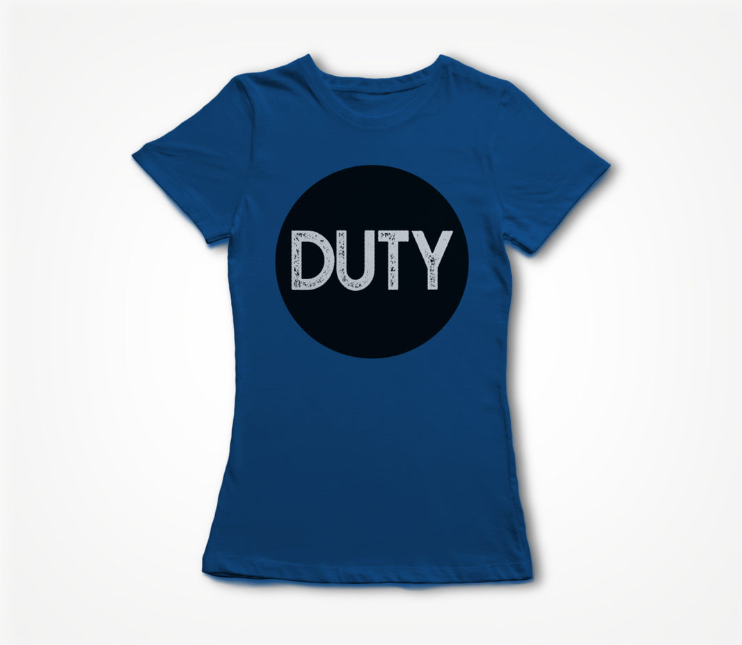 Duty Circle Logo Blue Women's T-shirt