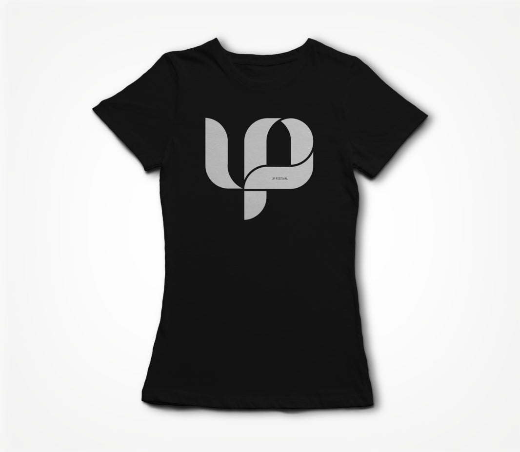 Up Festival Logo Black Women's T-shirt