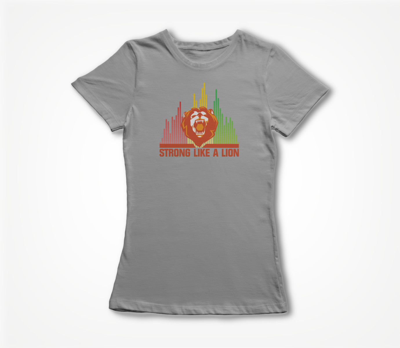 Strong Like A Lion (Grey) Women's T-shirt