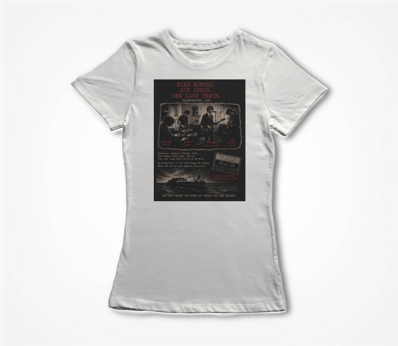 Last Train White Women's T-shirt