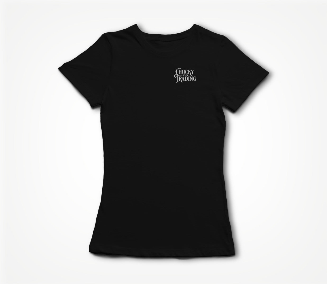 Black w/ White Logo Women's T-shirt