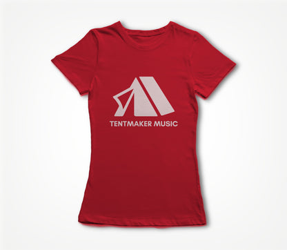 Logo Inverted Red Women's T-shirt