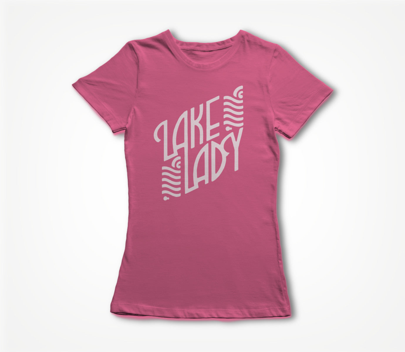 Lake Logo (white) by Leah Chappell Women's T-shirt