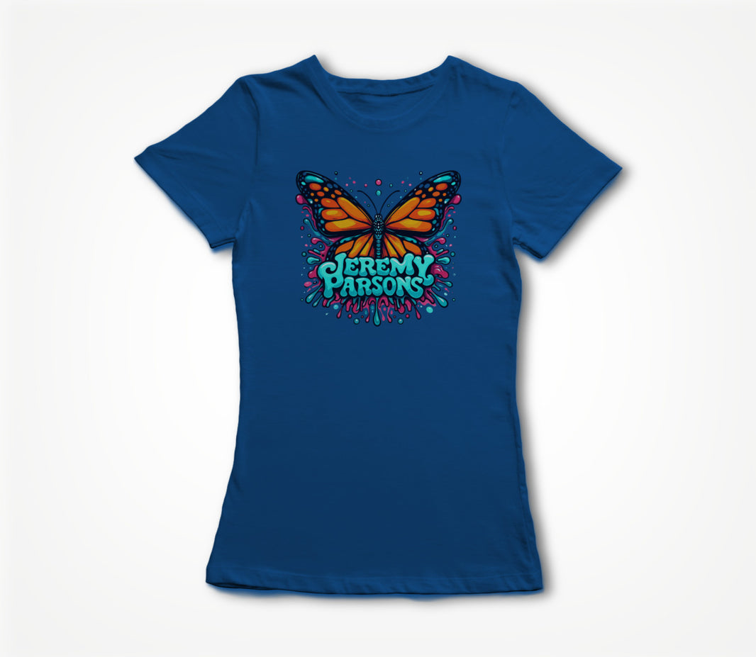 Jeremy Parsons Psychedelic Butterfly Women's T-shirt