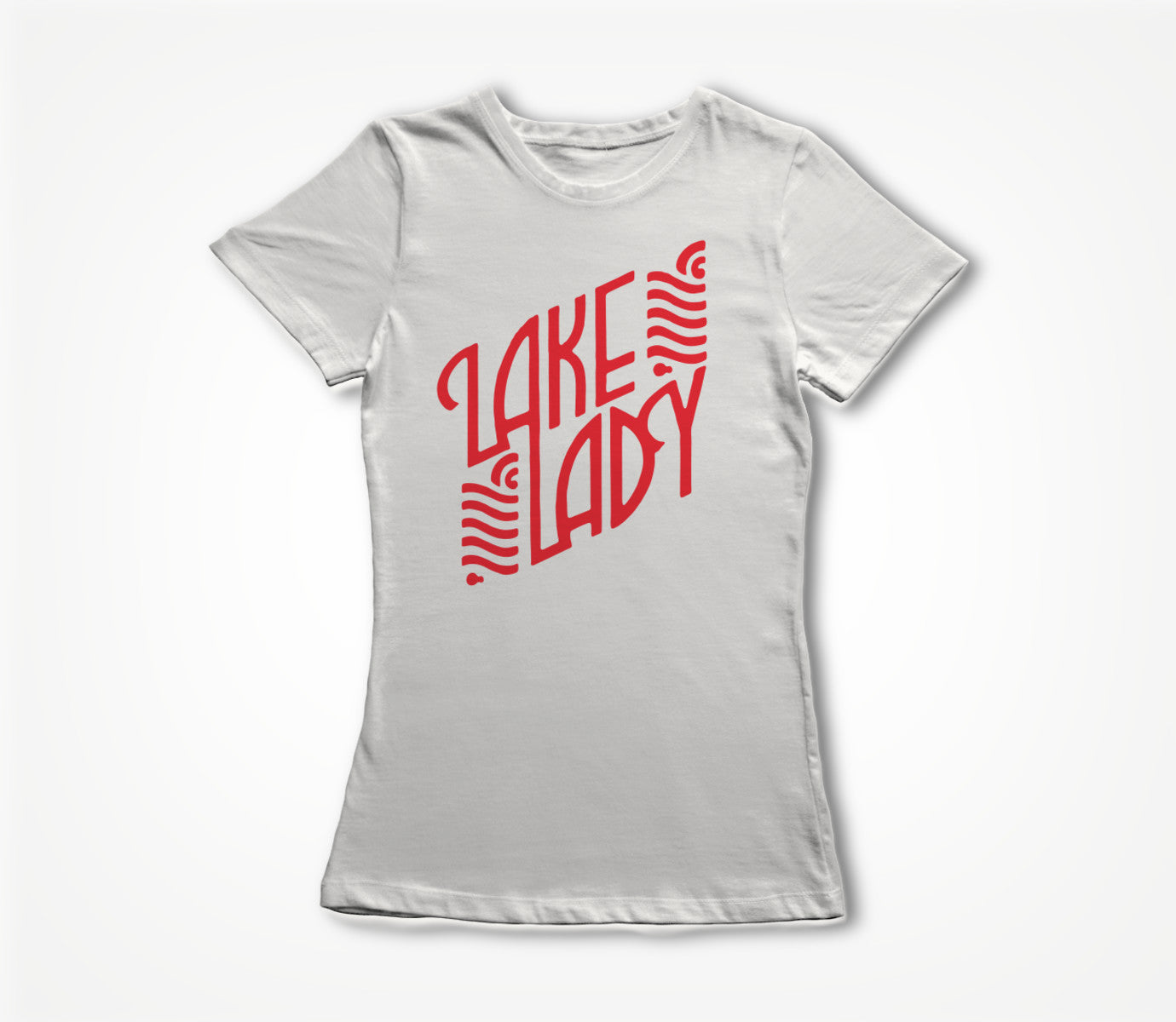 Lake Logo (red) by Leah Chappell Women's T-shirt