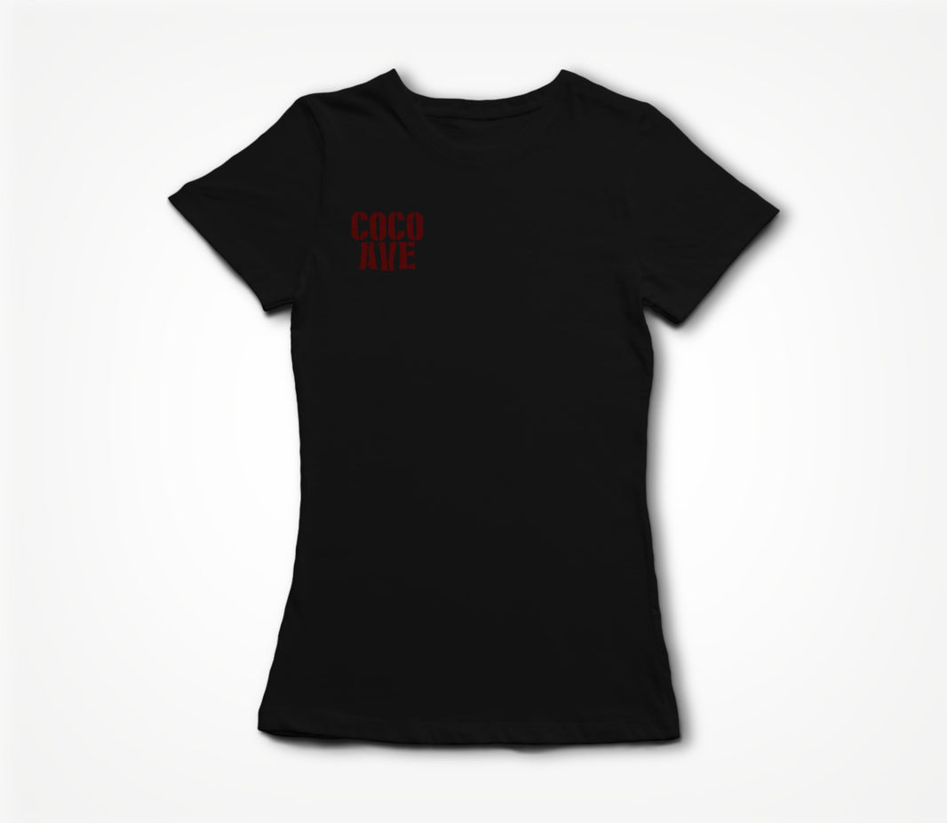 Coco Avenue (Red Logo) Women's T-shirt