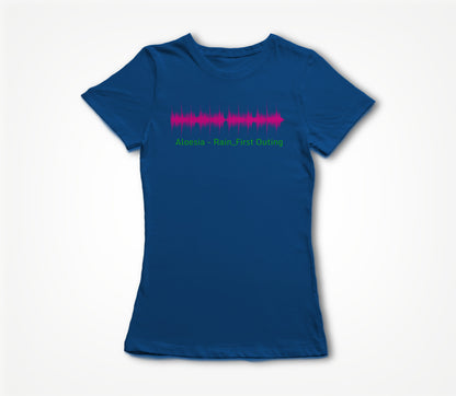 Rain_First Outing Waveform Women's T-shirt
