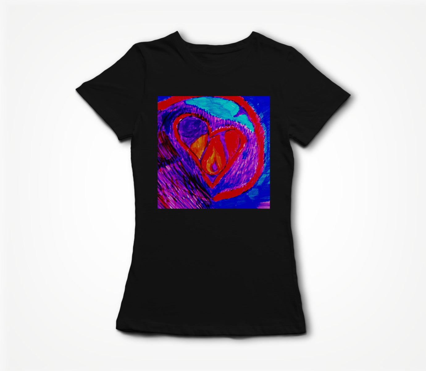 Heart Fire Women's T-shirt