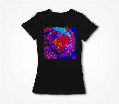 Heart Fire Women's T-shirt