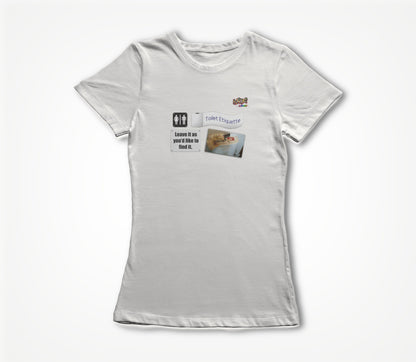 Toilet Etiquette Women's T-shirt
