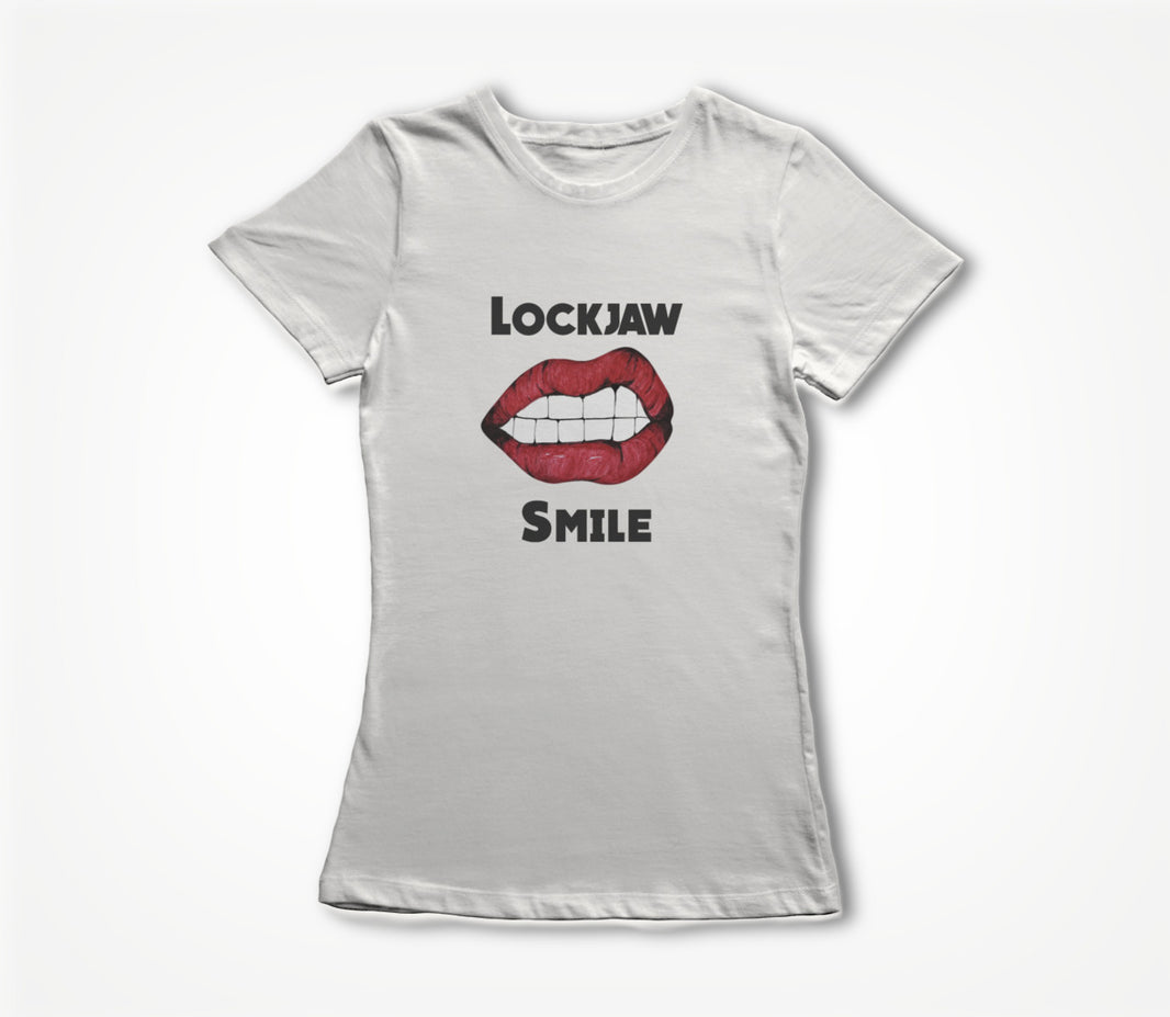 Lockjaw Smile Grey Logo Women's T-shirt