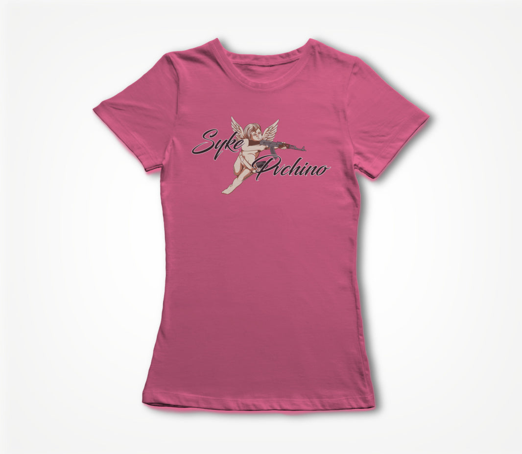 Syke Pachino Brand Cartoon Logo Women's T-shirt