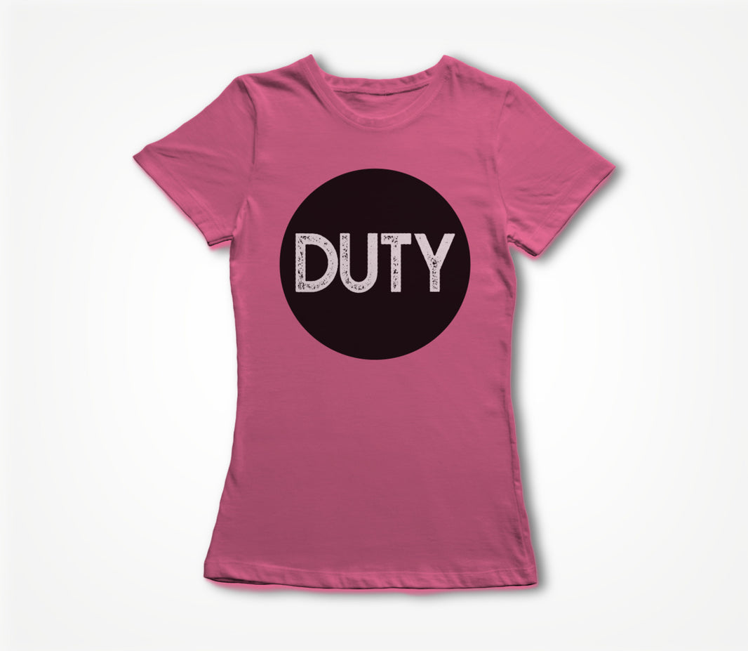 Duty Circle Logo Pink Women's T-shirt