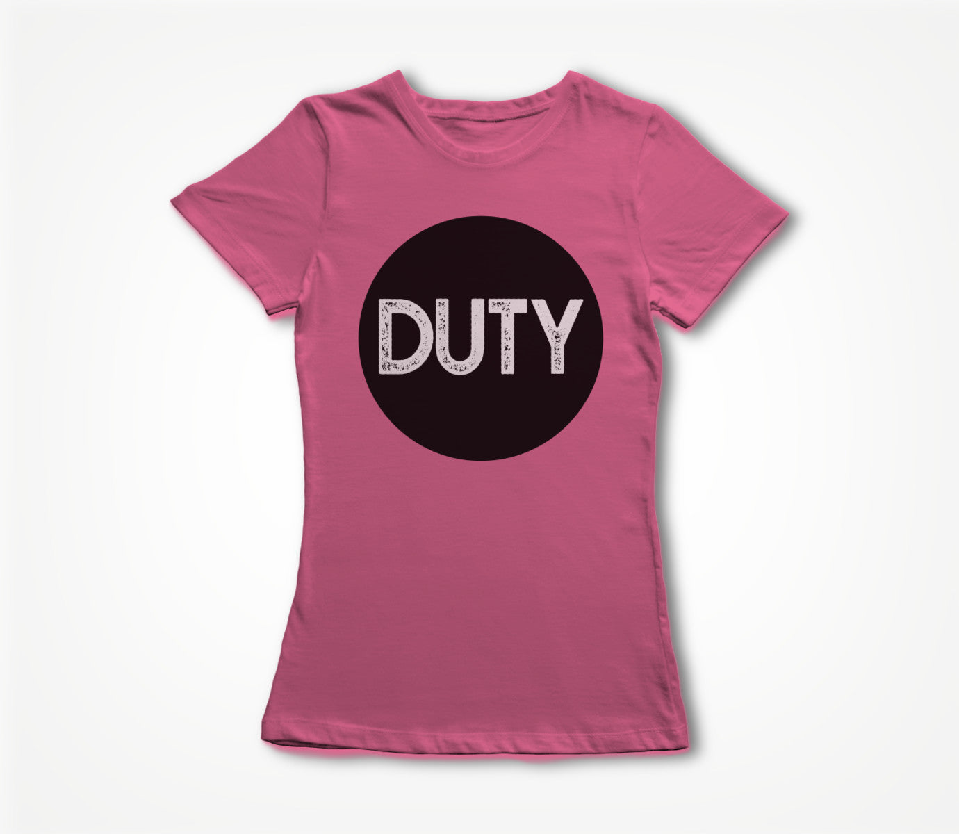Duty Circle Logo Pink Women's T-shirt