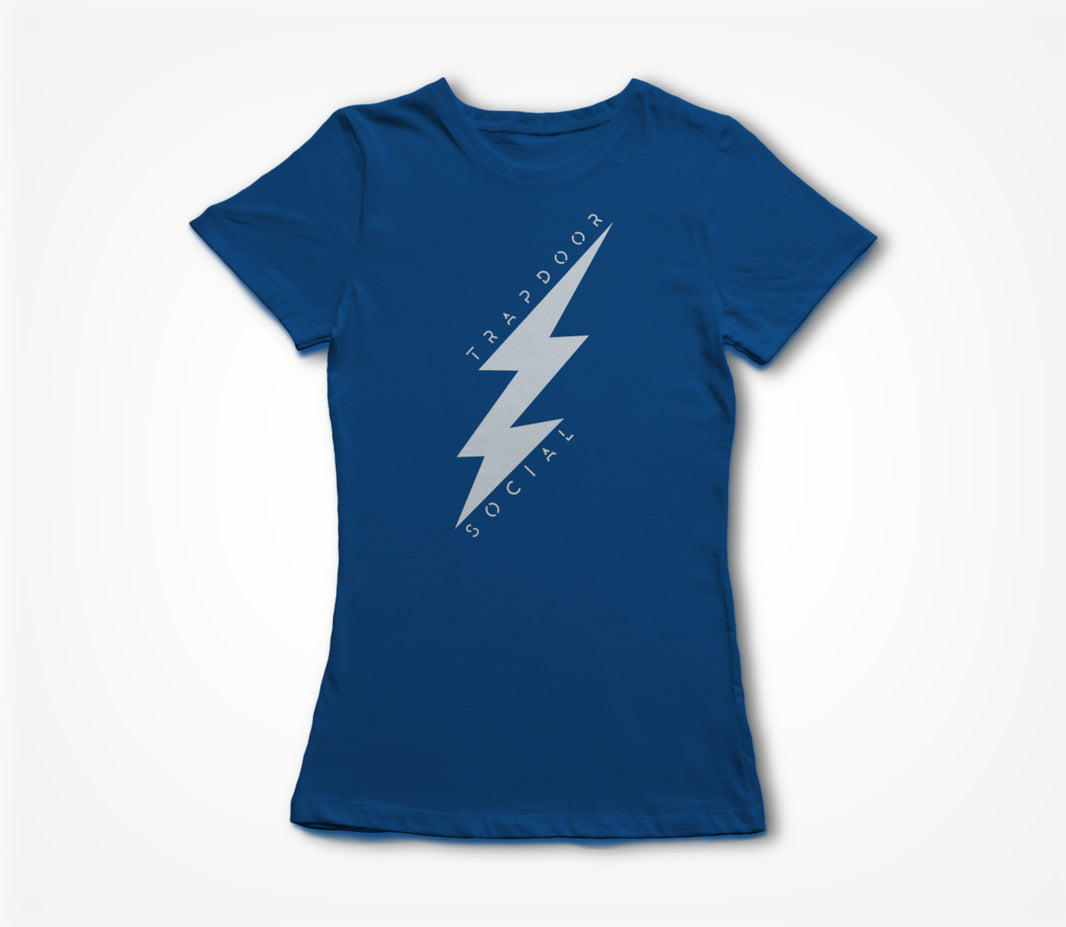 Lightning Bolt - Blue Women's T-shirt