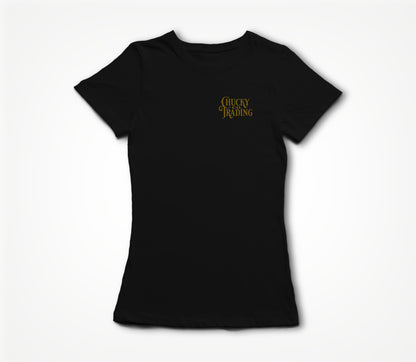 Black w/ Gold Logo Women's T-shirt